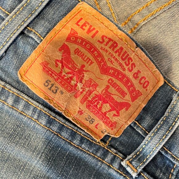 Levi's Men's 513 Jeans Size 38 x 32 - Picture 6 of 7